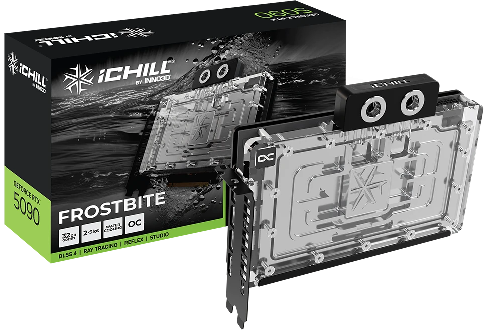 INNO3D GeForce RTX 5090 iCHILL FROSTBITE